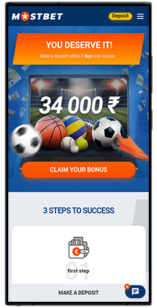 first deposit mostbet bonus